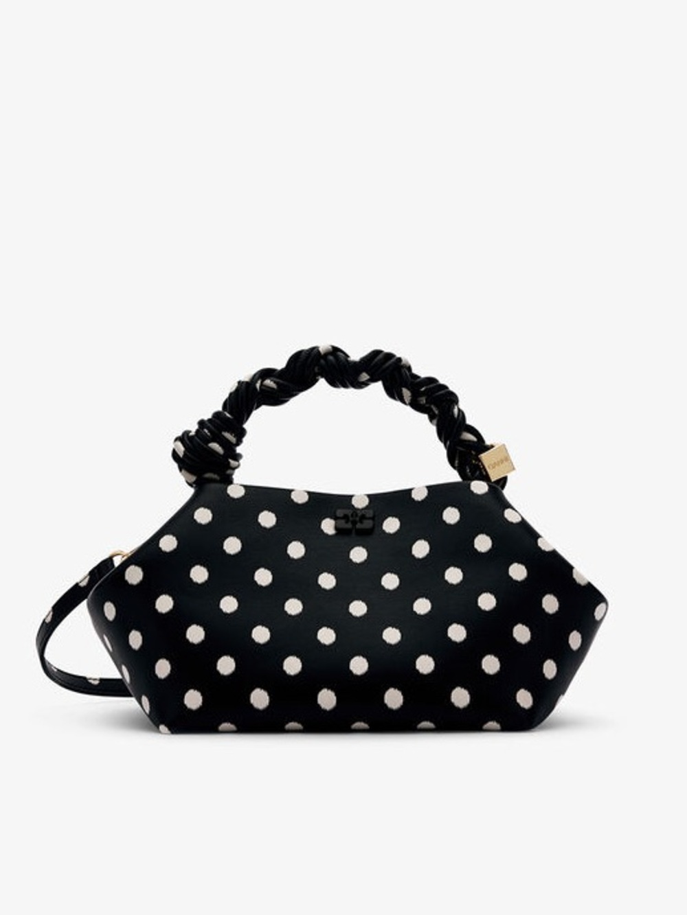 Ganni Polka-Dot Small Bou Bag